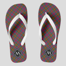 Clan MacGowan Tartan Flip Flops