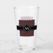 Clan MacGowan Tartan Glass