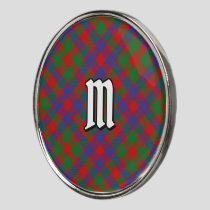 Clan MacGowan Tartan Golf Ball Marker