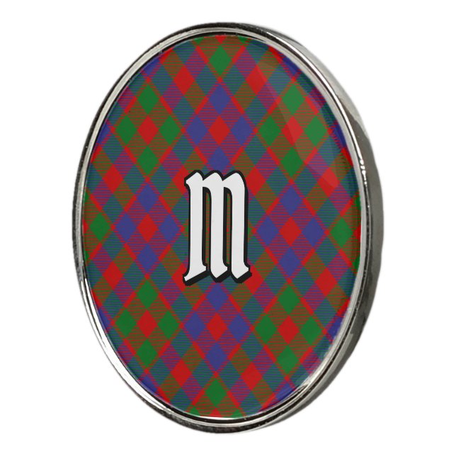 Clan MacGowan Tartan Golf Ball Marker (3/4)