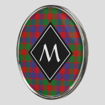 Clan MacGowan Tartan Golf Ball Marker