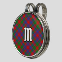 Clan MacGowan Tartan Golf Hat Clip