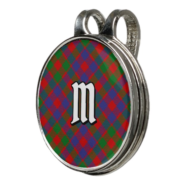 Clan MacGowan Tartan Golf Hat Clip (3/4)
