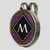 Clan MacGowan Tartan Golf Hat Clip