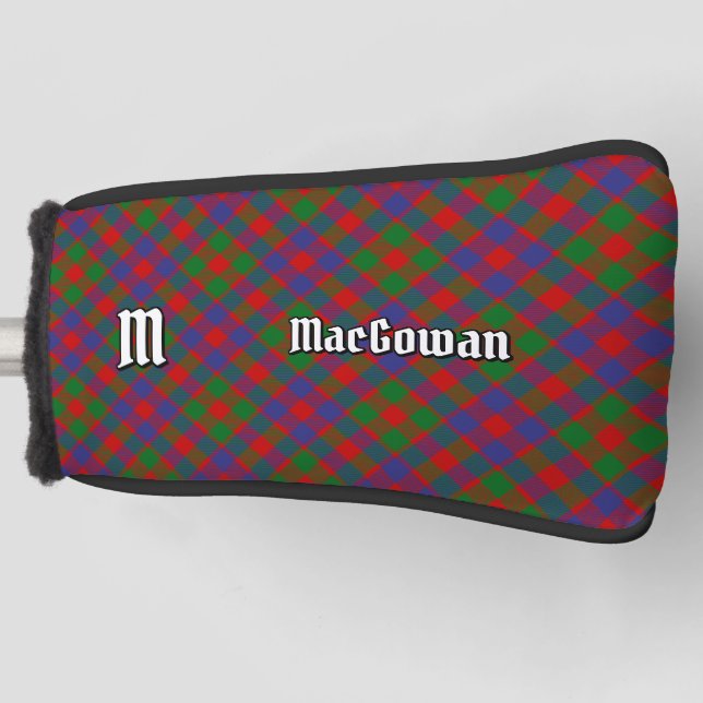 Clan MacGowan Tartan Golf Head Cover (Front)