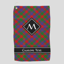 Clan MacGowan Tartan Golf Towel