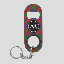 Clan MacGowan Tartan Keychain Bottle Opener