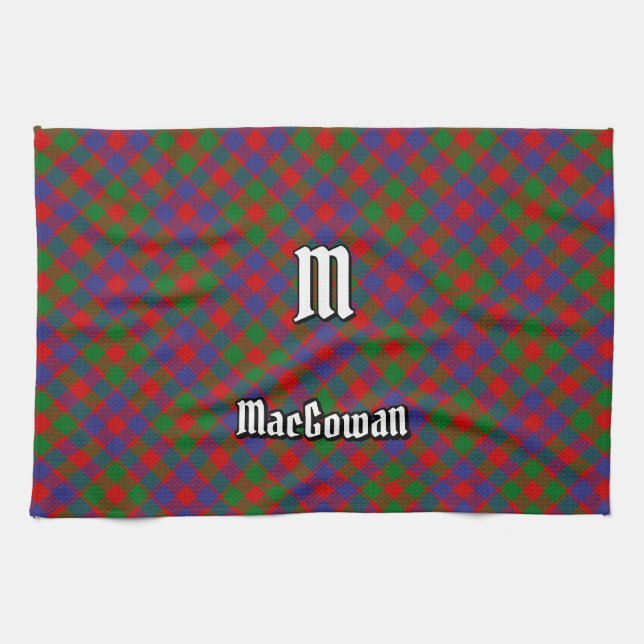 Clan MacGowan Tartan Kitchen Towel (Horizontal)