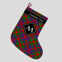 Clan MacGowan Tartan Large Christmas Stocking