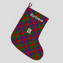 Clan MacGowan Tartan Large Christmas Stocking