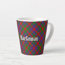 Clan MacGowan Tartan Latte Mug