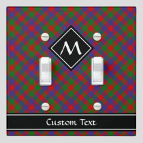 Clan MacGowan Tartan Light Switch Cover