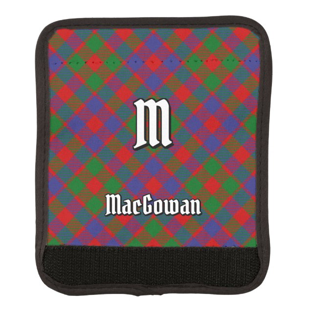 Clan MacGowan Tartan Luggage Handle Wrap (Front)