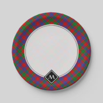 Clan MacGowan Tartan Paper Plates