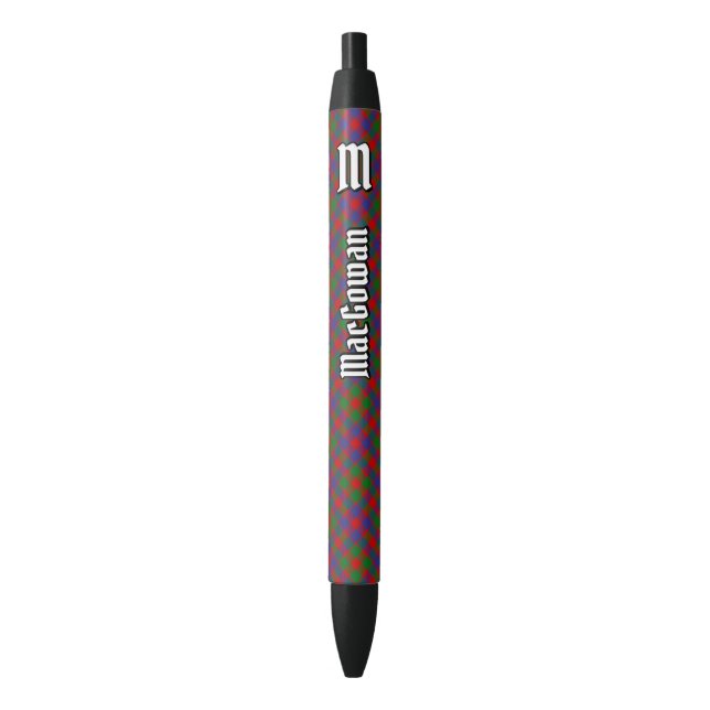 Clan MacGowan Tartan Pen (Front Vertical)
