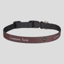 Clan MacGowan Tartan Pet Collar