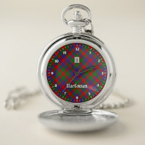 Clan MacGowan Tartan Pocket Watch