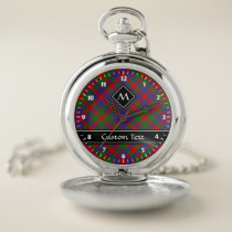 Clan MacGowan Tartan Pocket Watch