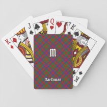 Clan MacGowan Tartan Poker Cards