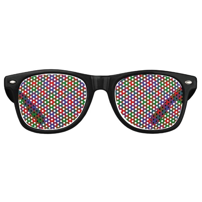 Clan MacGowan Tartan Retro Sunglasses (Front)