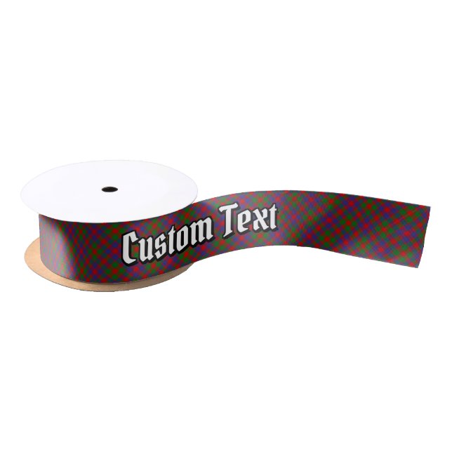 Clan MacGowan Tartan Satin Ribbon (Spool)