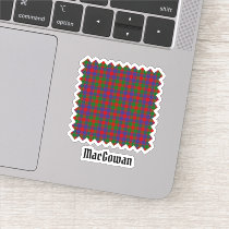 Clan MacGowan Tartan Sticker