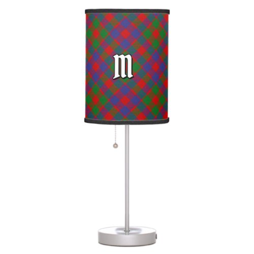 Clan MacGowan Tartan Table Lamp