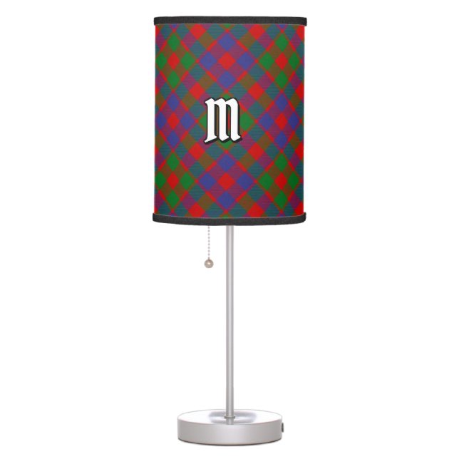 Clan MacGowan Tartan Table Lamp (Right)