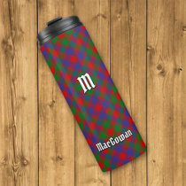 Clan MacGowan Tartan Thermal Tumbler