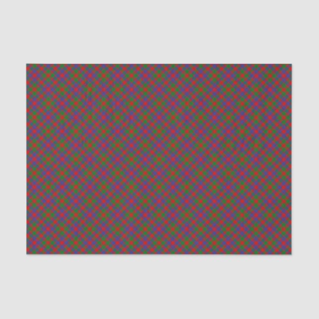 Clan MacGowan Tartan Tissue Paper (Front)
