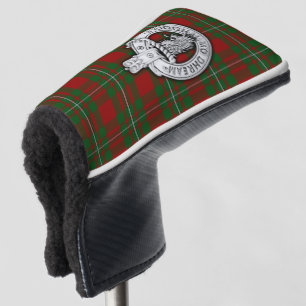 Clan MacGregor Crest &Tartan Golf Head Cover