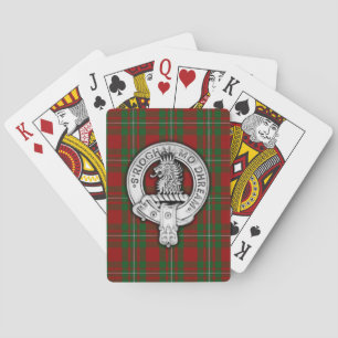 Clan MacGregor Crest & Tartan Poker Cards
