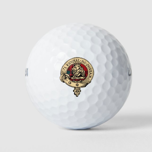 Clan MacGregor Golf Balls (Front)