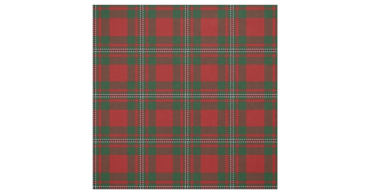 Clan Macgregor Gregor Scottish Tartan Plaid Fabric Zazzle