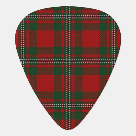 Clan Macgregor Gregor Sounds Of Scotland Tartan Guitar Pick