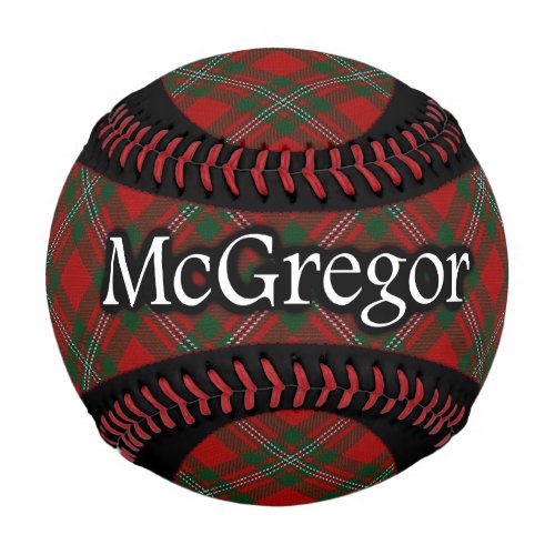 Clan MacGregor McGregor Scottish Tartan Baseball