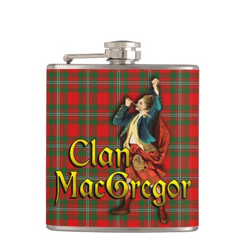 Clan MacGregor Old Scotland Hip Flask
