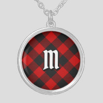 Clan MacGregor Rob Roy Tartan Silver Plated Necklace
