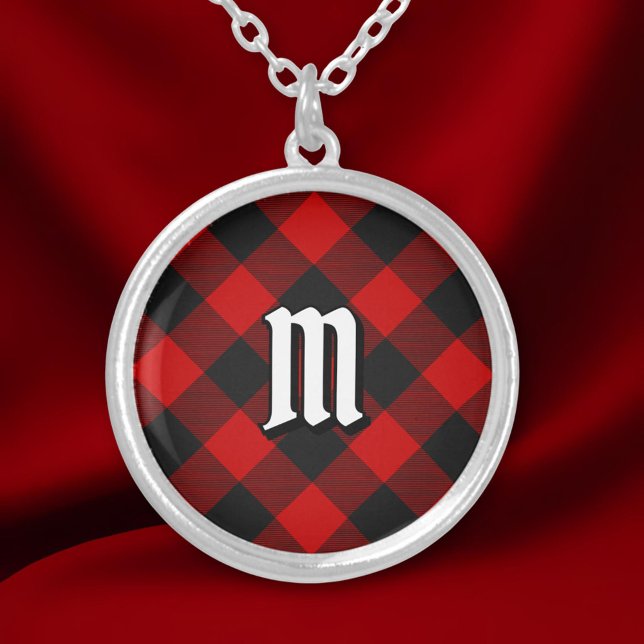 Clan MacGregor Rob Roy Tartan Silver Plated Necklace (Creator Uploaded)