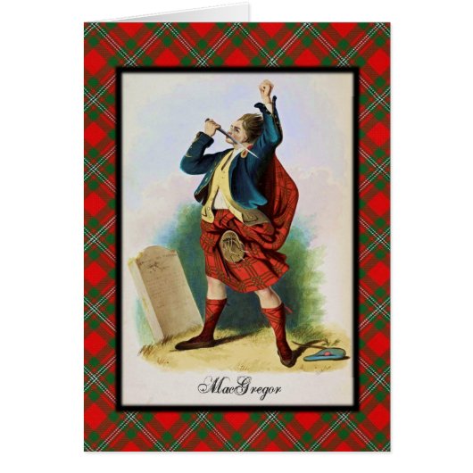 Clan MacGregor Scottish Dreams Cards (Front)