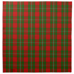 Clan MacGregor Tartan Cloth Napkin