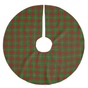 Clan MacGregor Tartan Plaid Brushed Polyester Tree Skirt