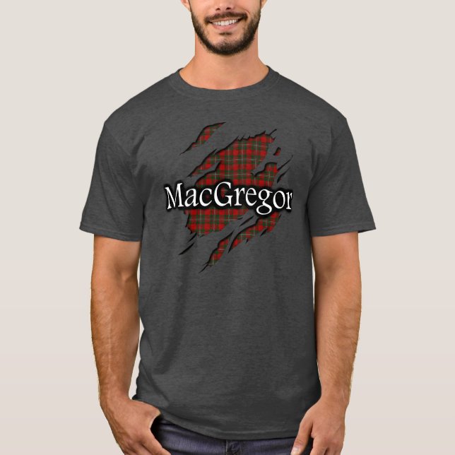 Clan MacGregor Tartan Spirit Shirt (Front)