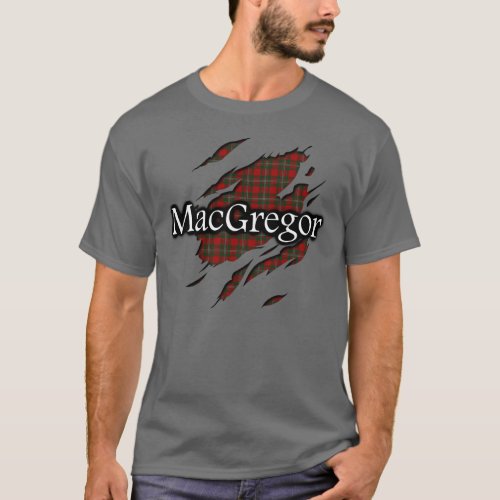 Clan MacGregor Tartan Spirit Shirt