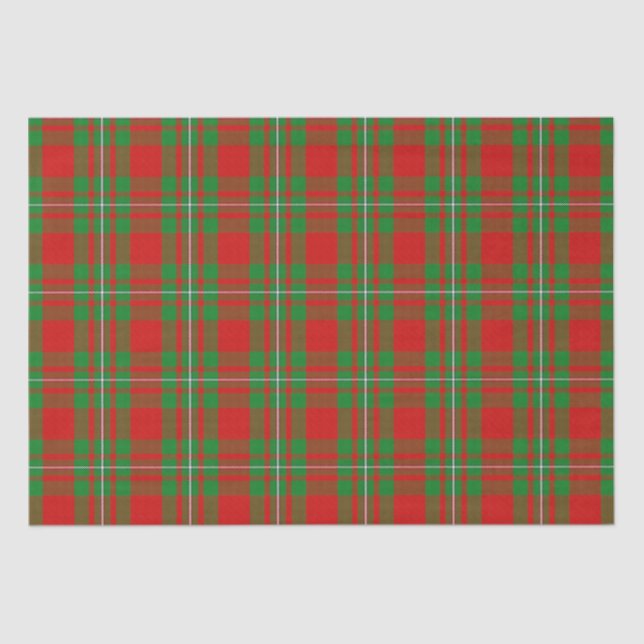 Clan MacGregor Tartan Tissue Paper (Front)
