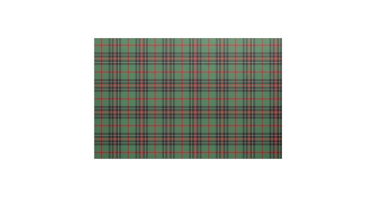 Clan MacHardy Tartan Fabric | Zazzle