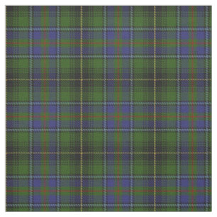 Clan MacInnes Scottish Tartan Plaid Fabric