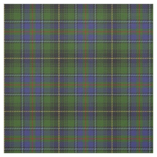 Clan MacInnes Scottish Tartan Plaid Fabric