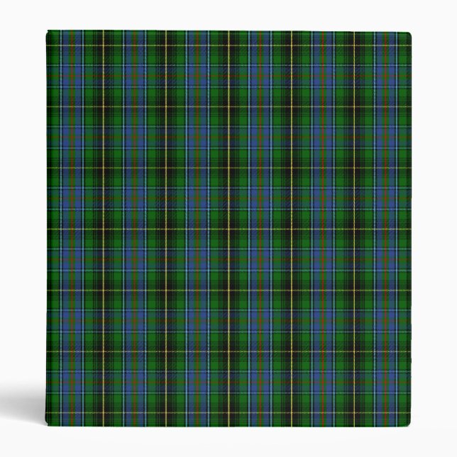 Clan MacInnes Tartan 3 Ring Binder (Front)