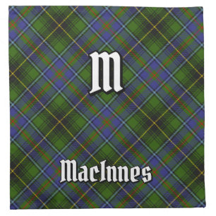 Clan MacInnes Tartan Cloth Napkin